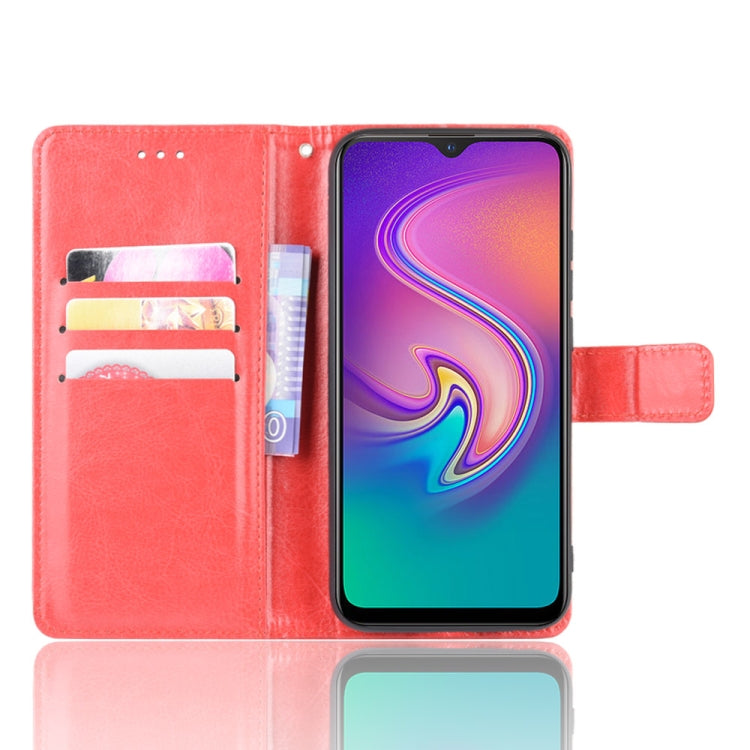 For Infinix Smart 3 Plus / X627 Retro Crazy Horse Texture Horizontal Flip Leather Case , with Holder & Card Slots & Photo Frame