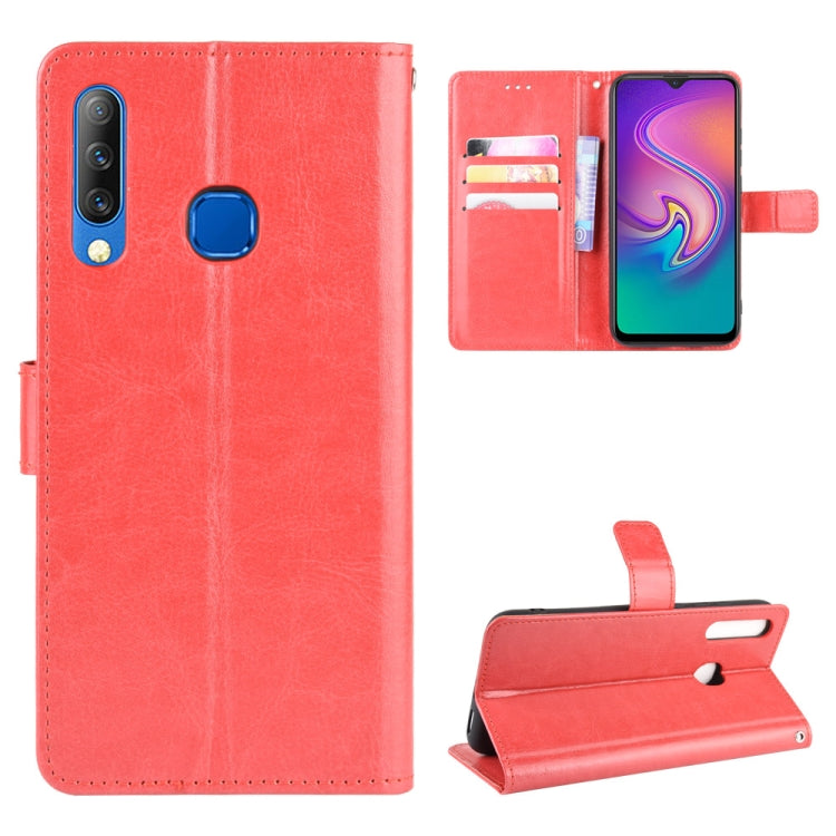 For Infinix Smart 3 Plus / X627 Retro Crazy Horse Texture Horizontal Flip Leather Case , with Holder & Card Slots & Photo Frame
