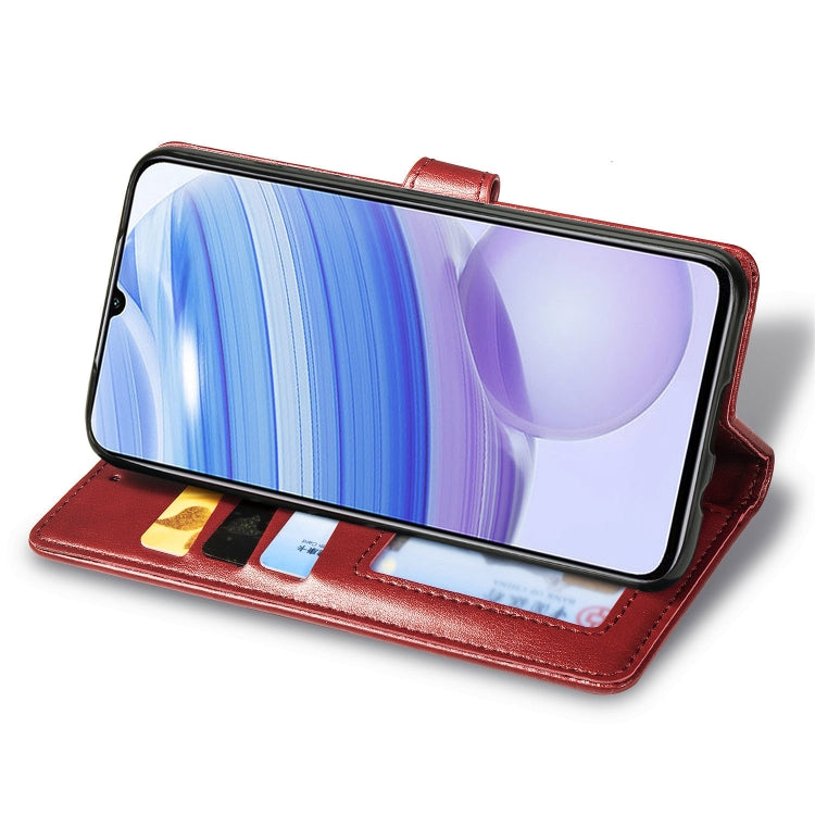 For Xiaomi Redmi 10X Pro 5G/10X 5G Retro Solid Color Leather Buckle Phone Case with Lanyard & Photo Frame & Card Slot & Wallet & Stand Function