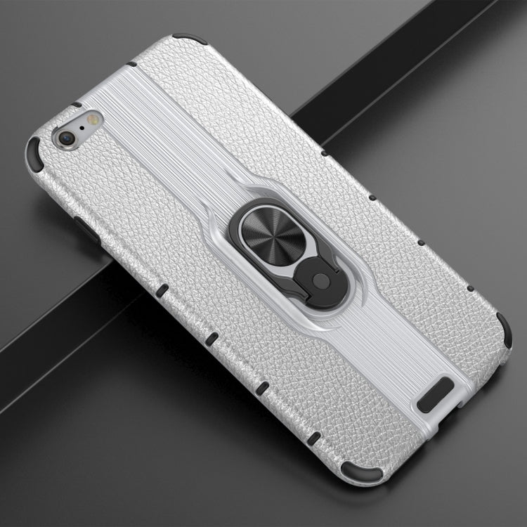 For iPhone 6 Plus Shockproof PC + TPU Case with Ring Holder