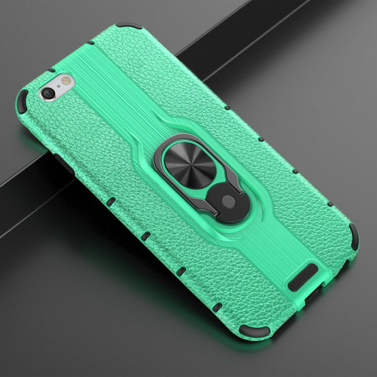 For iPhone 6 & 6s Shockproof PC + TPU Case with Ring Holder