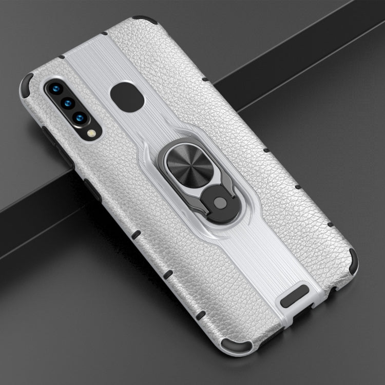 For Samsung Galaxy A50 Shockproof PC + TPU Case with Ring Holder