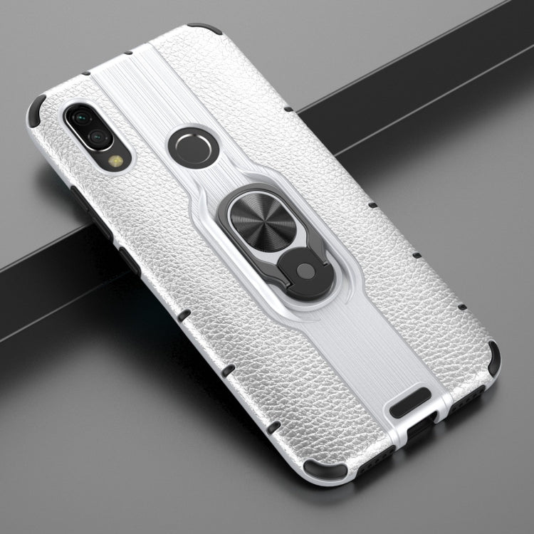 For Xiaomi Redmi 7 Shockproof PC + TPU Case with Ring Holder