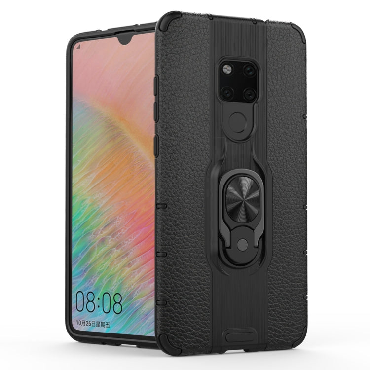 For Huawei Mate 20 Shockproof PC + TPU Case with Ring Holder