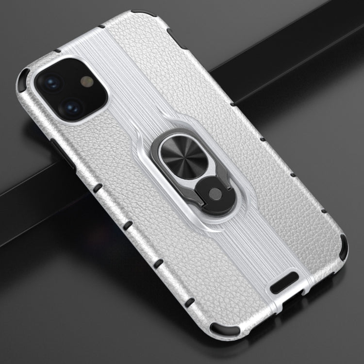 For iPhone 11 Shockproof PC + TPU Case with Ring Holder