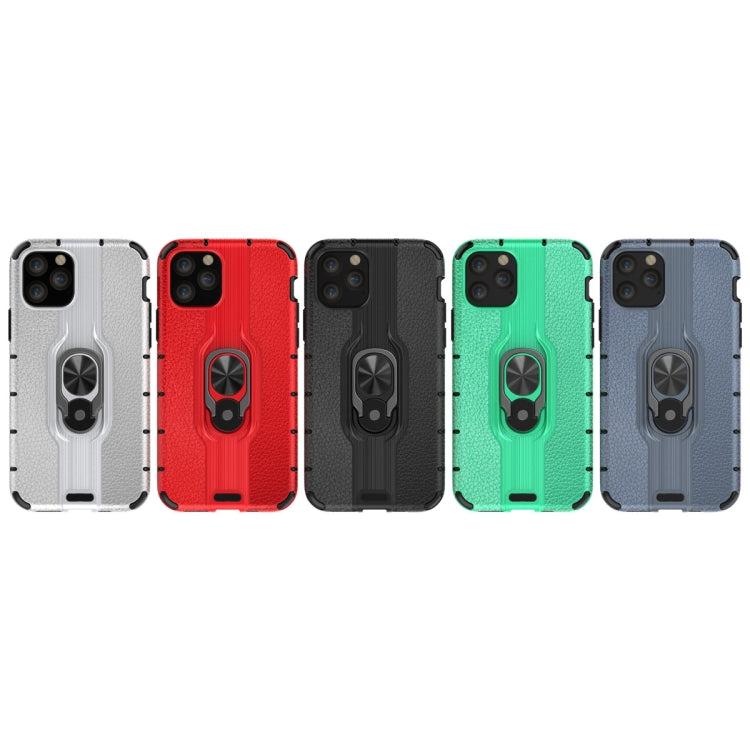 For iPhone 11 For iPhone11 Pro Shockproof PC + TPU Case with Ring Holder