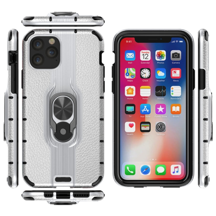 For iPhone 11 For iPhone11 Pro Shockproof PC + TPU Case with Ring Holder