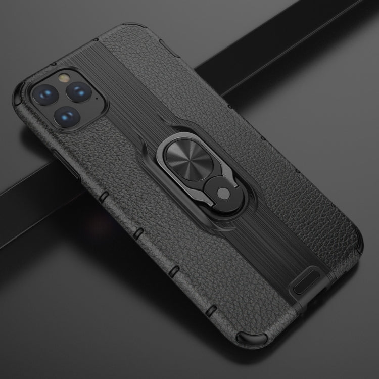 For iPhone 11 For iPhone11 Pro Max Shockproof PC + TPU Case with Ring Holder