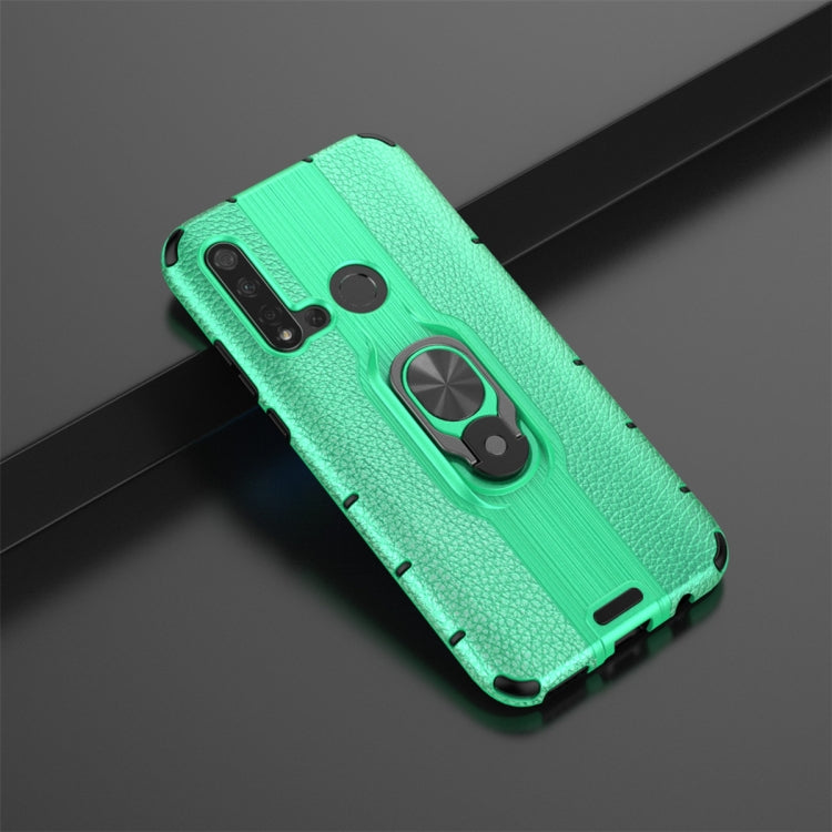 For Huawei P20 Lite 2019 Shockproof PC + TPU Case with Ring Holder