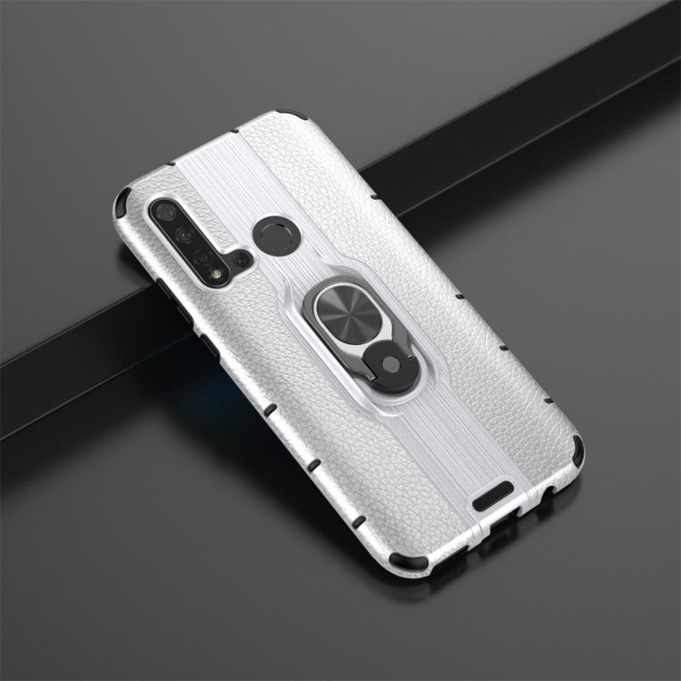 For Huawei P20 Lite 2019 Shockproof PC + TPU Case with Ring Holder