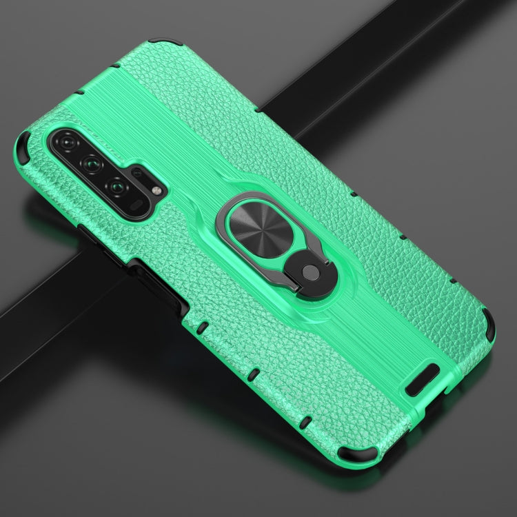 For Huawei Honor 20 Pro Shockproof PC + TPU Case with Ring Holder