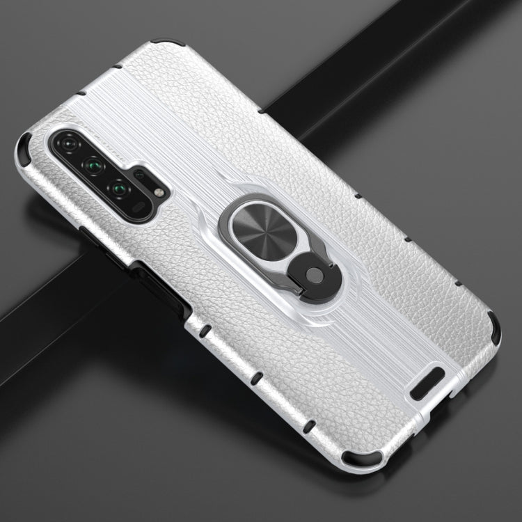 For Huawei Honor 20 Pro Shockproof PC + TPU Case with Ring Holder