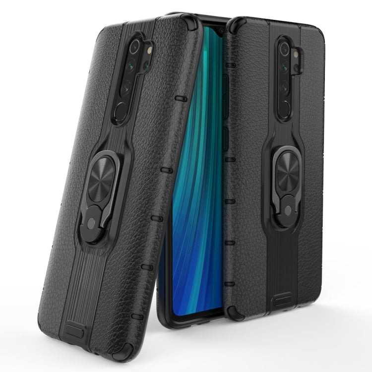 For Xiaomi Redmi Note 8 Pro Shockproof PC + TPU Case with Ring Holder