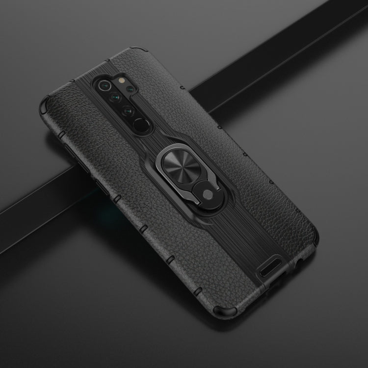 For Xiaomi Redmi Note 8 Pro Shockproof PC + TPU Case with Ring Holder