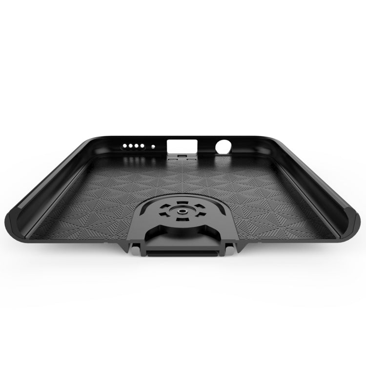 For Samsung Galaxy A7 (2018) Shockproof PC + TPU Case with Ring Holder
