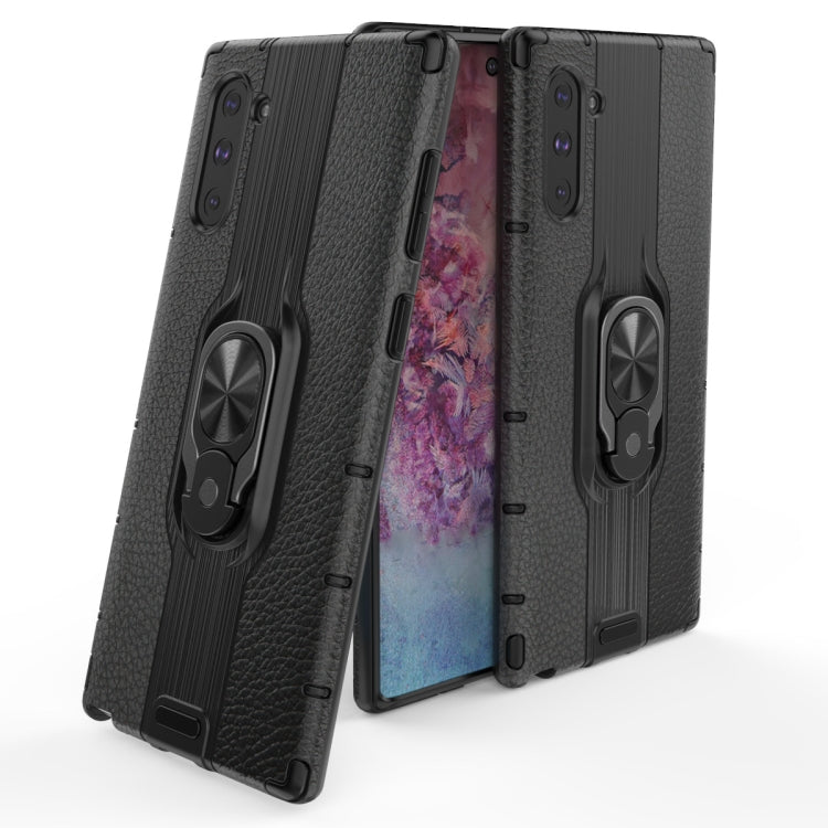 For Samsung Galaxy Note 10 Plus Shockproof PC + TPU Case with Ring Holder