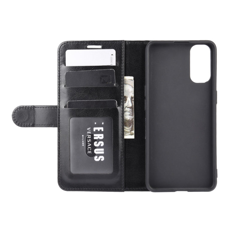For OPPO Reno 4 Pro 5G R64 Texture Single Horizontal Flip Protective Case with Holder & Card Slots & Wallet& Photo Frame