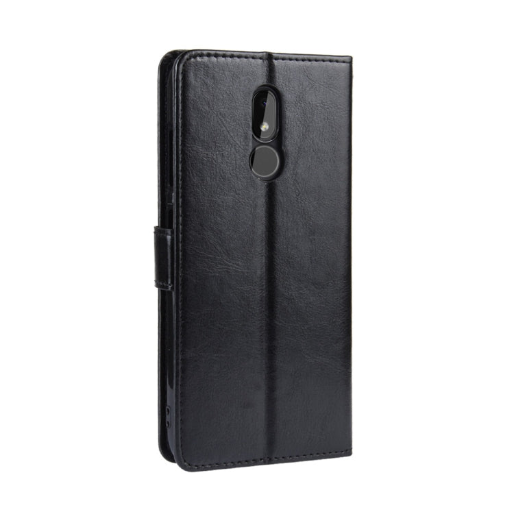Retro Crazy Horse Texture Horizontal Flip Leather Case for Nokia 3.2, with Holder & Card Slots & Photo Frame