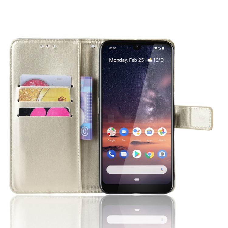 Retro Crazy Horse Texture Horizontal Flip Leather Case for Nokia 3.2, with Holder & Card Slots & Photo Frame