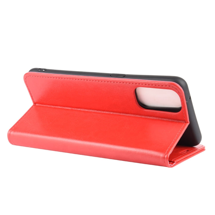 For OPPO Reno 4 5G R64 Texture Single Horizontal Flip Protective Case with Holder & Card Slots & Wallet& Photo Frame