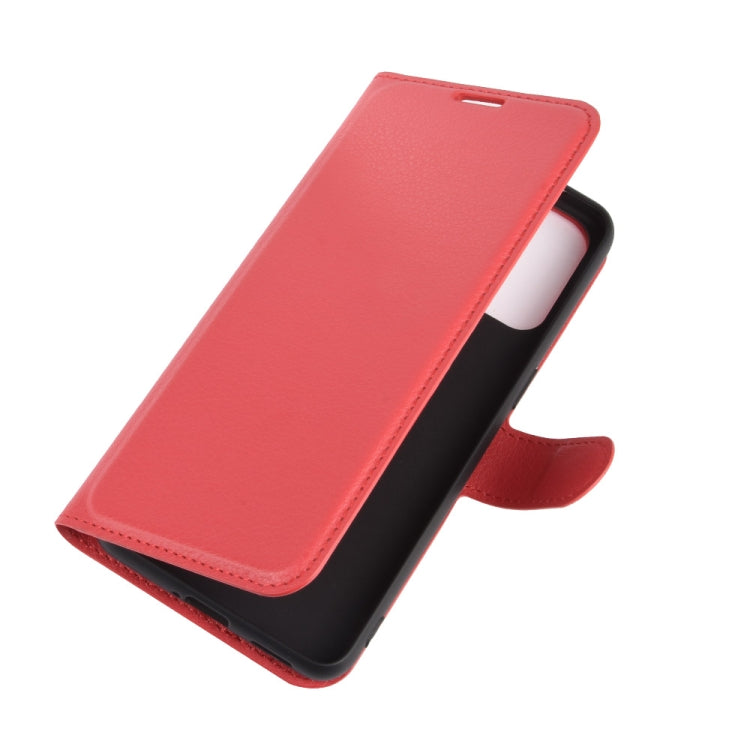 For OPPO Reno 4 5G Litchi Texture Horizontal Flip Protective Case with Holder & Card Slots & Wallet