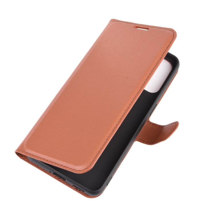 For OPPO Reno 4 5G Litchi Texture Horizontal Flip Protective Case with Holder & Card Slots & Wallet