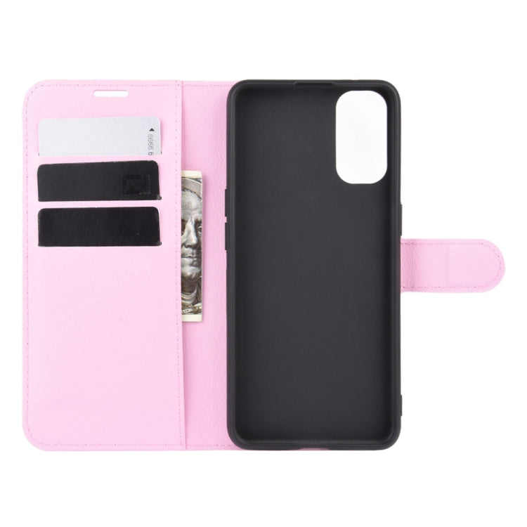 For OPPO Reno 4 5G Litchi Texture Horizontal Flip Protective Case with Holder & Card Slots & Wallet