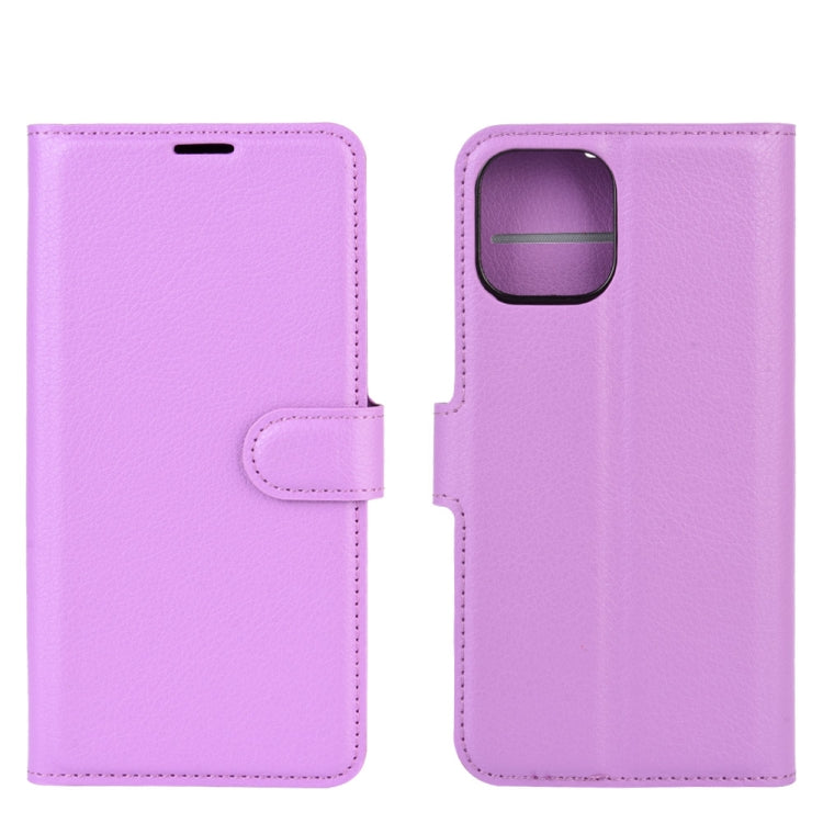 For iPhone 12 / 12 Pro Litchi Texture Horizontal Flip Protective Case with Holder & Card Slots & Wallet