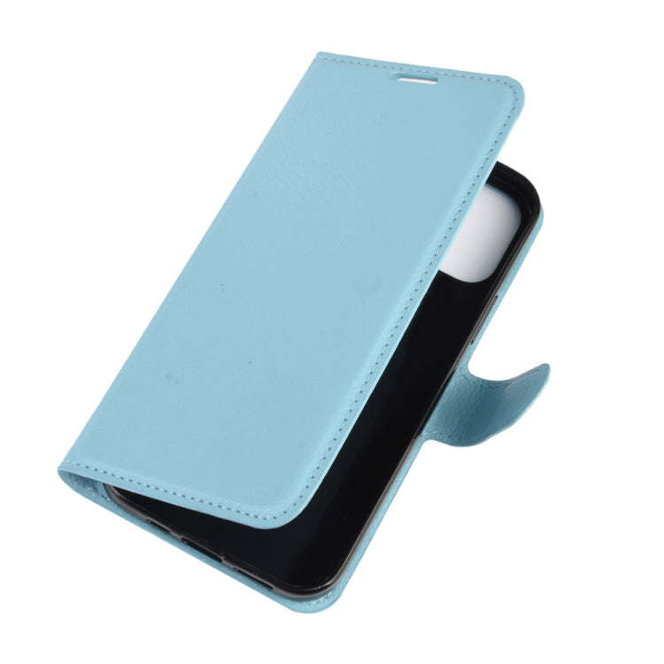 For iPhone 12 / 12 Pro Litchi Texture Horizontal Flip Protective Case with Holder & Card Slots & Wallet
