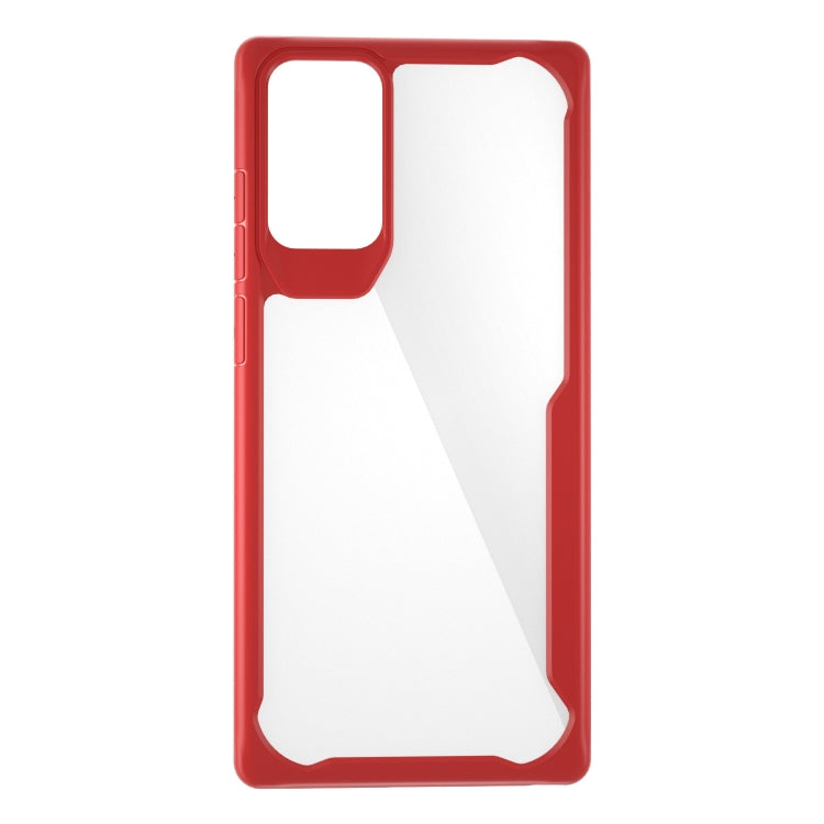 For Samsung Galaxy Note20 Ultra Transparent PC + TPU Full Coverage Shockproof Protective Case