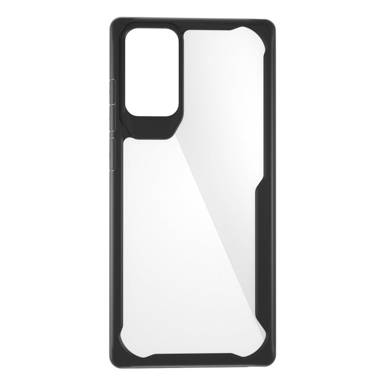 For Samsung Galaxy Note20 Ultra Transparent PC + TPU Full Coverage Shockproof Protective Case