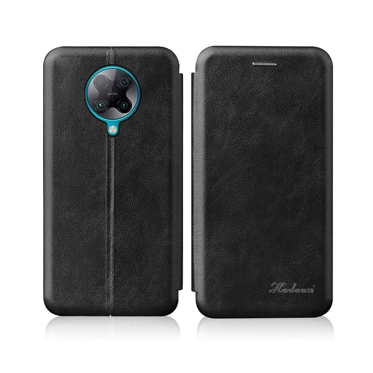 For Xiaomi Redmi K30 Pro / Redmi K30 Pro Zoom Poco F2 Pro Integrated Electricity Pressing Retro Texture Magnetic TPU+PU Leather Case with Card Slot & Holder
