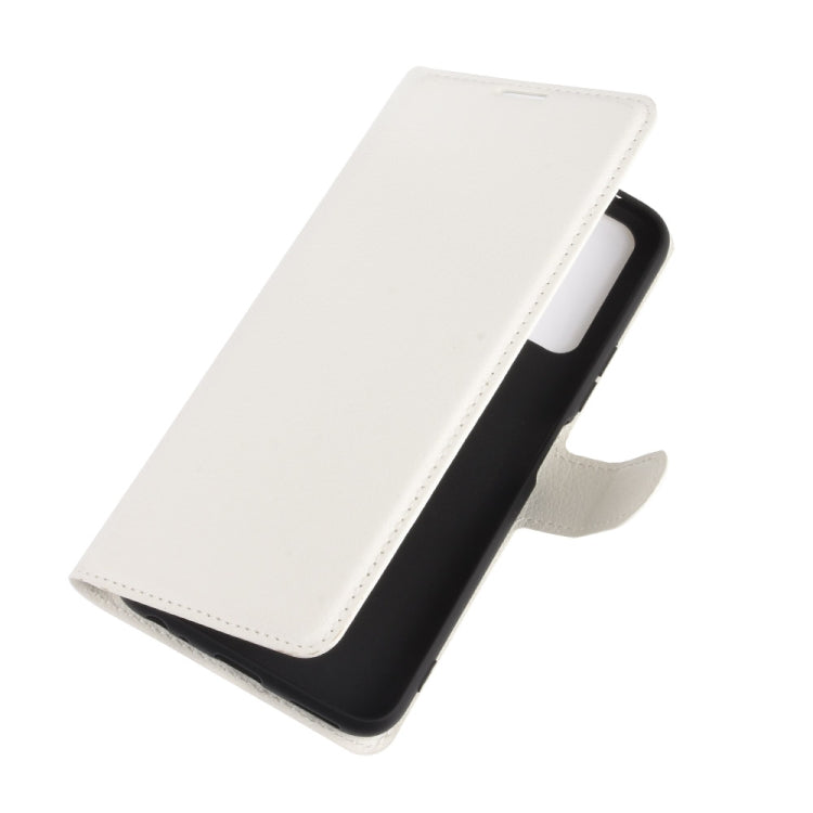 For Vivo Y70s Litchi Texture Horizontal Flip Protective Case with Holder & Card Slots & Wallet