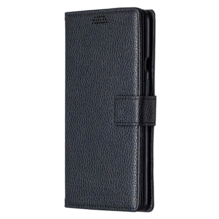 For OnePlus 8 Pro Litchi Texture Horizontal Flip Leather Case with Holder & Card Slots & Wallet & Photo Frame