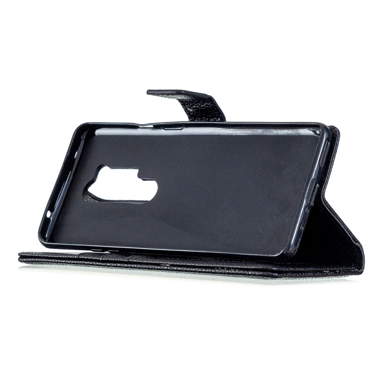 For OnePlus 8 Pro Litchi Texture Horizontal Flip Leather Case with Holder & Card Slots & Wallet & Photo Frame