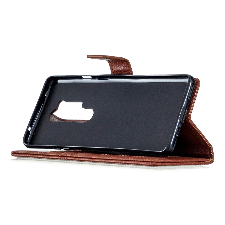 For OnePlus 8 Pro Litchi Texture Horizontal Flip Leather Case with Holder & Card Slots & Wallet & Photo Frame
