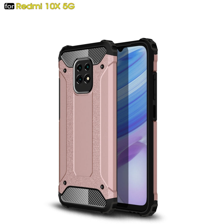 For Xiaomi Redmi 10X 5G Magic Armor TPU + PC Combination Case