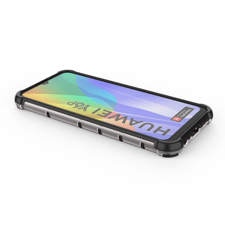 For Huawei Y6P  Shockproof Honeycomb PC + TPU Case