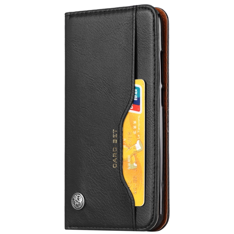 Knead Skin Texture Horizontal Flip Leather Case for Huawei Honor 10, with Photo Frame & Holder & Card Slots & Wallet