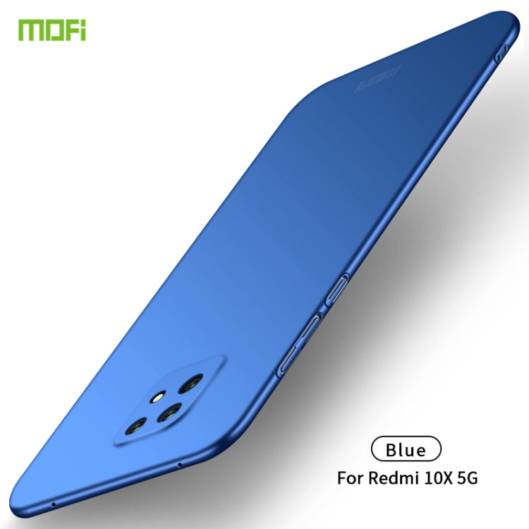 For Xiaomi Redmi 10X 5G MOFI Frosted PC Ultra-thin Hard Case