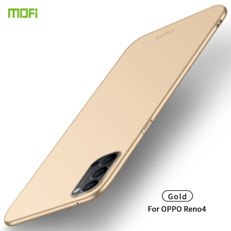 For OPPO Reno4 MOFI Frosted PC Ultra-thin Hard Case