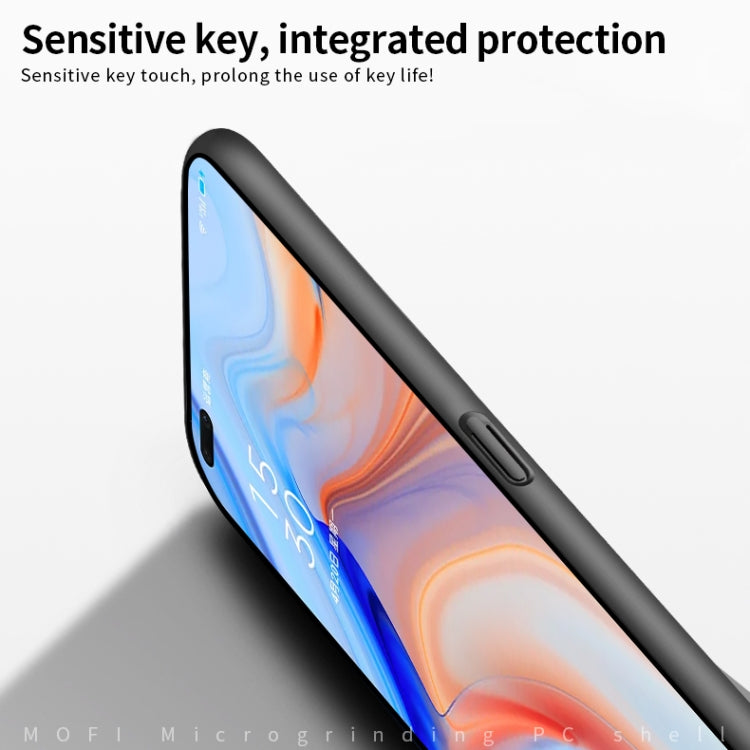 For OPPO Reno4 MOFI Frosted PC Ultra-thin Hard Case