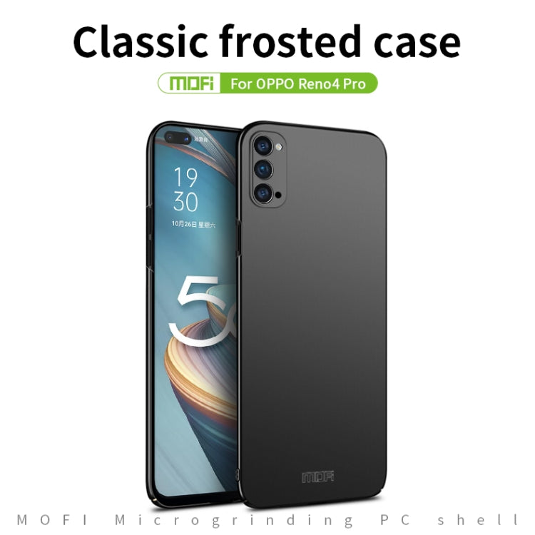 For OPPO Reno4 Pro MOFI Frosted PC Ultra-thin Hard Case