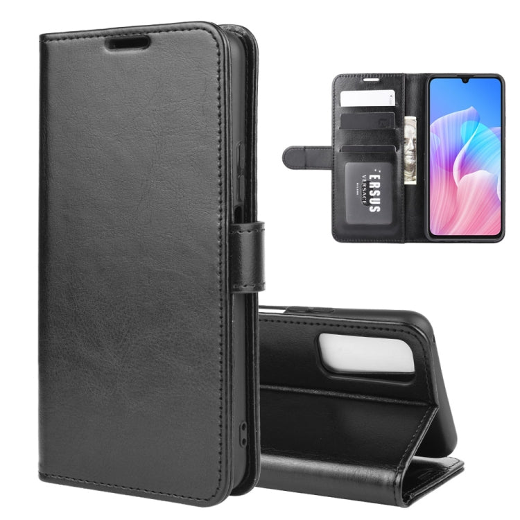For Huawei Enjoy Z 5G R64 Texture Single Horizontal Flip Protective Case with Holder & Card Slots & Wallet& Photo Frame