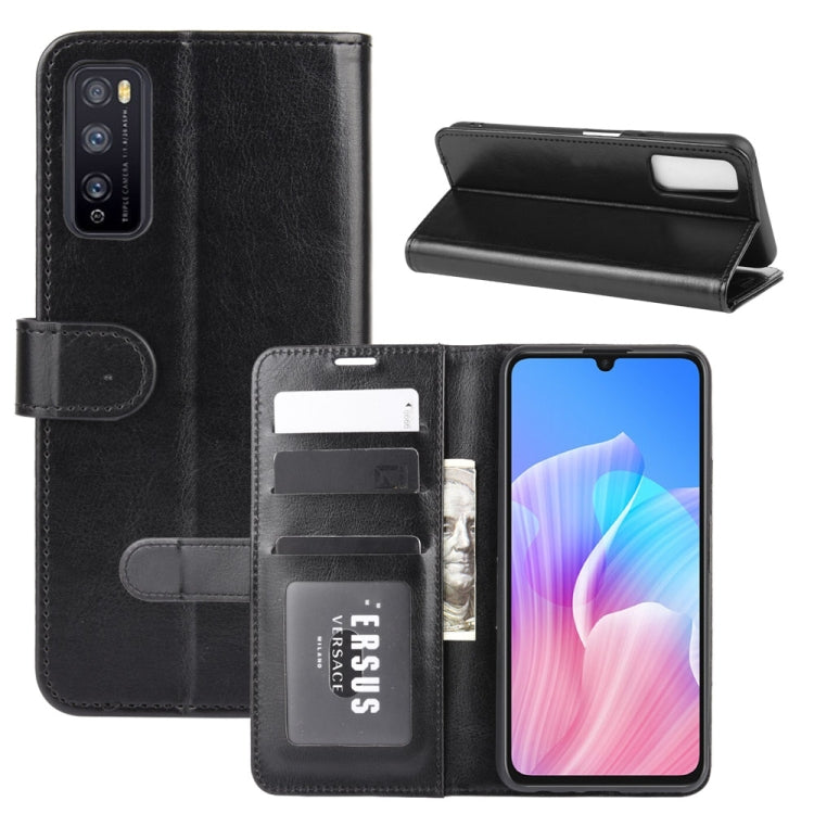For Huawei Enjoy Z 5G R64 Texture Single Horizontal Flip Protective Case with Holder & Card Slots & Wallet& Photo Frame