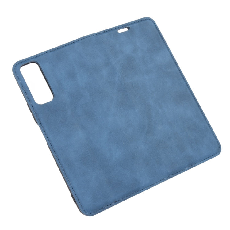 For Huawei Enjoy Z 5G Retro-skin Business Magnetic Suction Leather Case with Holder & Card Slots & Wallet