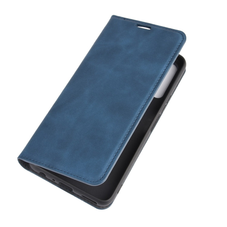For Huawei Enjoy Z 5G Retro-skin Business Magnetic Suction Leather Case with Holder & Card Slots & Wallet