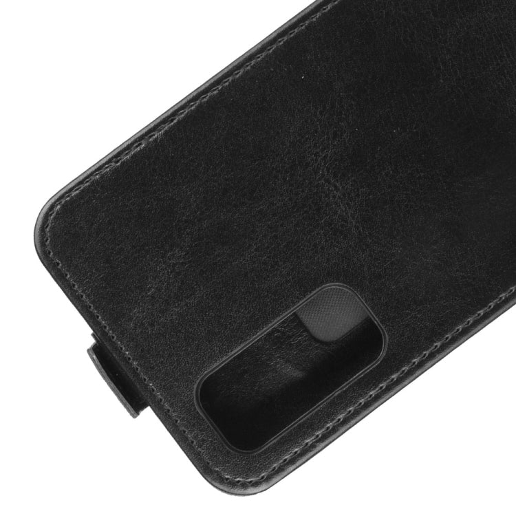 For Huawei Enjoy Z 5G R64 Texture Single Vertical Flip Leather Protective Case with Card Slots & Photo Frame