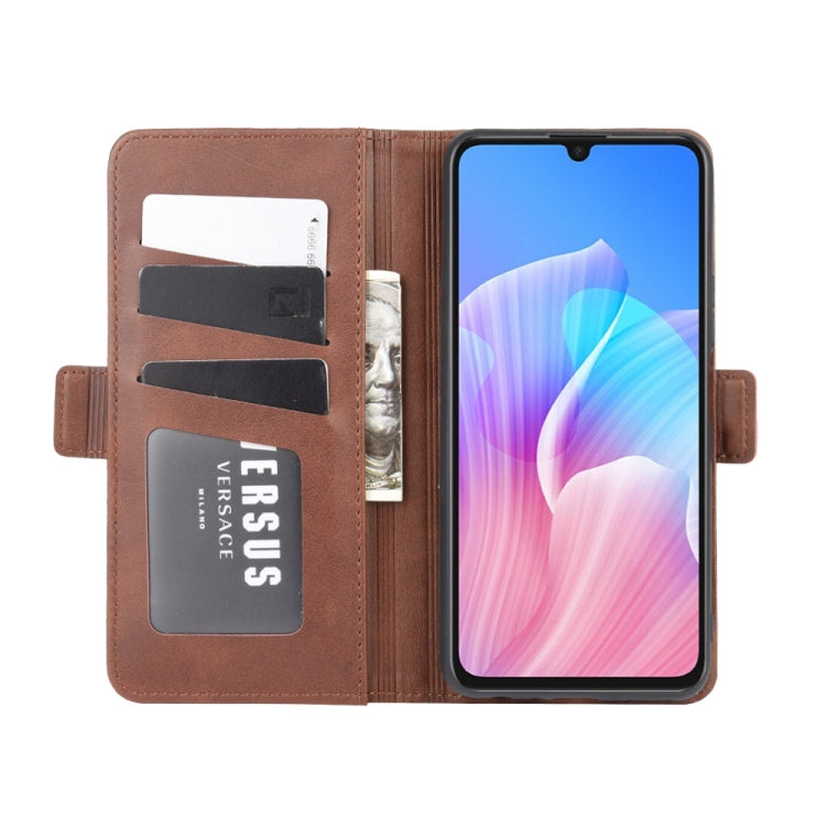 For Huawei Enjoy Z 5G Dual-side Magnetic Buckle Horizontal Flip Leather Case with Holder & Card Slots & Wallet