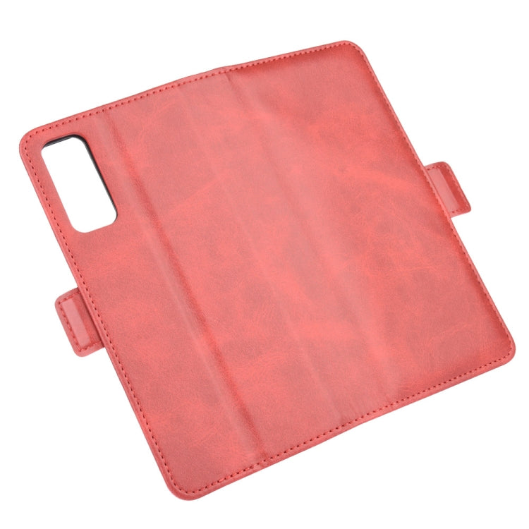 For Huawei Enjoy Z 5G Dual-side Magnetic Buckle Horizontal Flip Leather Case with Holder & Card Slots & Wallet